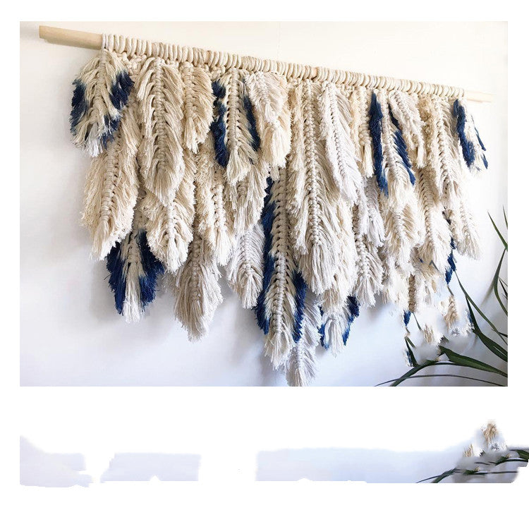 Tappezzeria piume con nappe