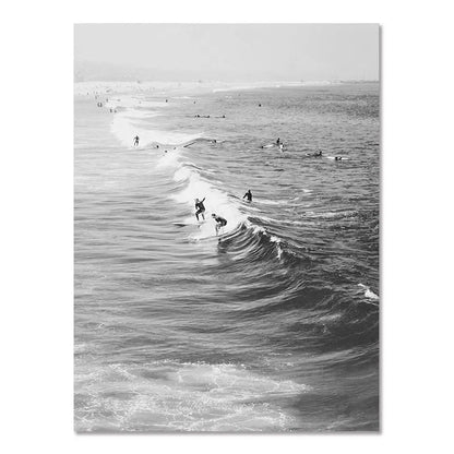 Quadro spiaggia nordico