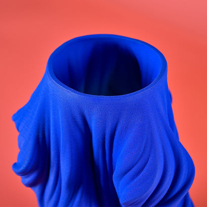 Vaso blu ceramica