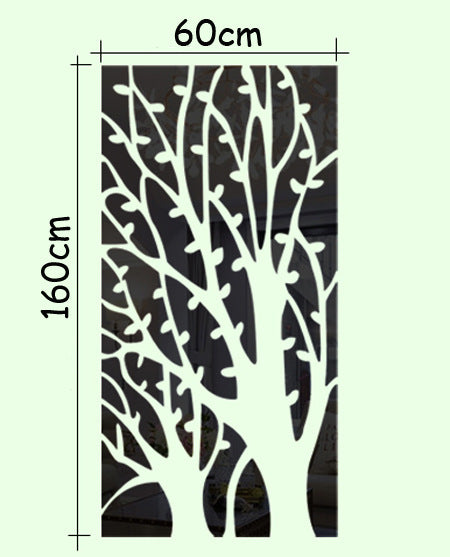 Sticker specchio albero