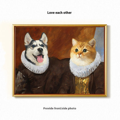 Ritratto personalizzato gatto o cane