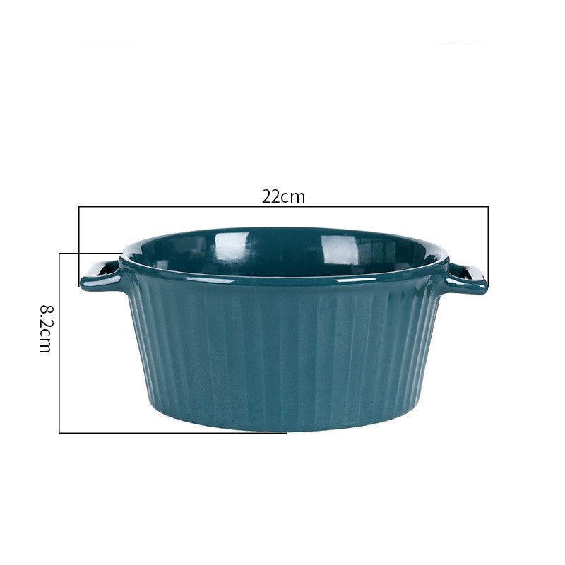 Insalatiera ceramica con coperchio