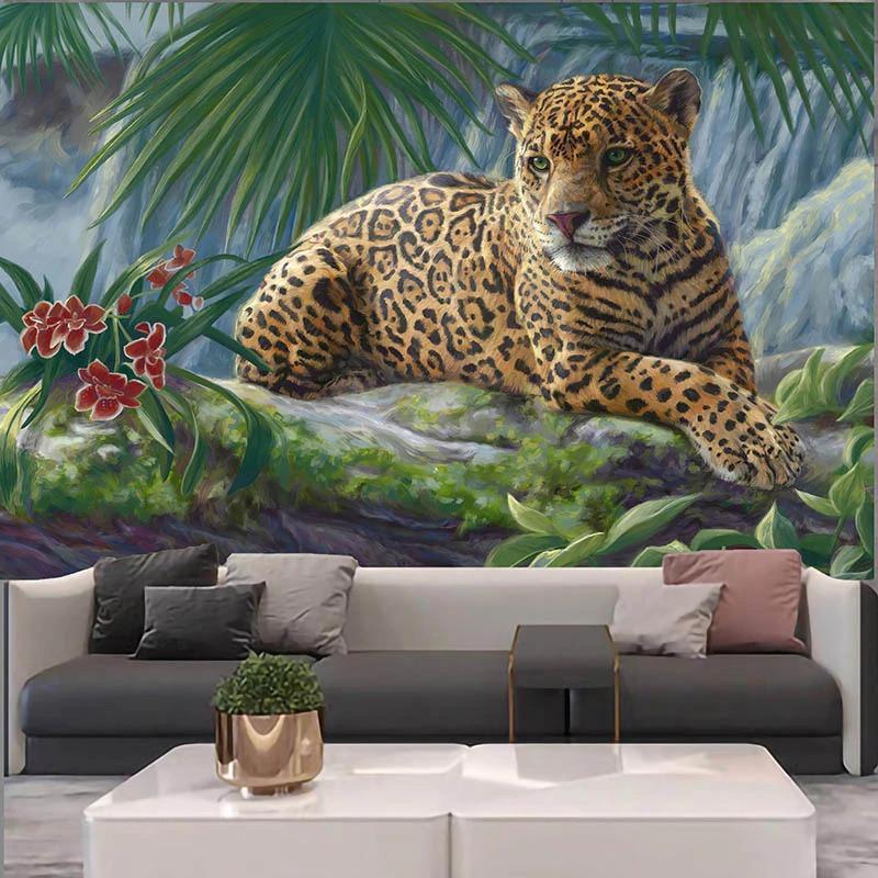 Arazzo leopardo