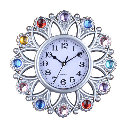 Orologio da parete Cristalli ornamentali