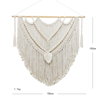 Arazzo foglie bohemien