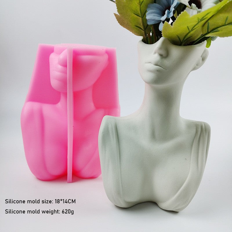 Stampo silicone volto