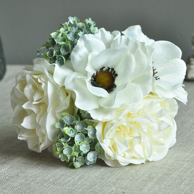 Bouquet peonie finte