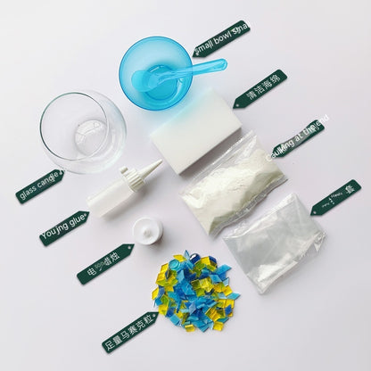 Kit portacandela mosaico DIY