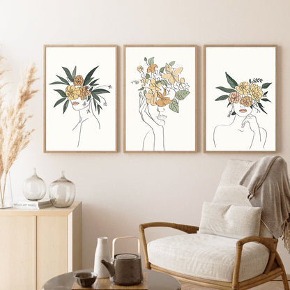 Quadro floreale nordico