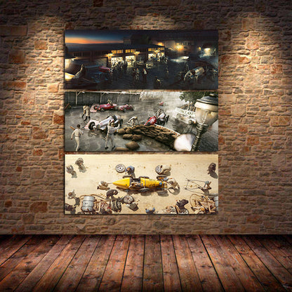 Quadro auto da corsa