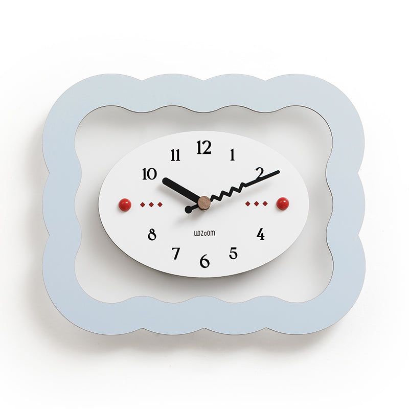 Orologio da parete Cornice ondulata decorativa