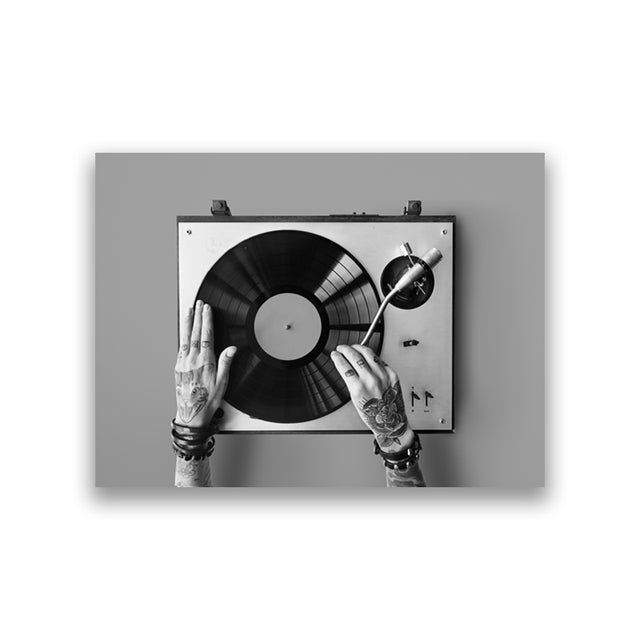 Poster musica vinyl