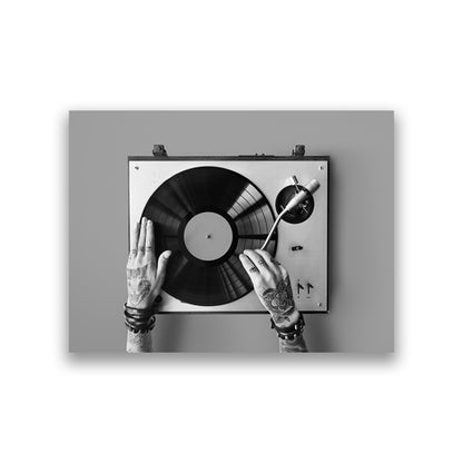 Poster musica vinyl