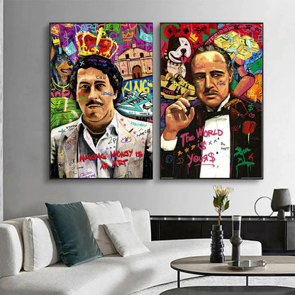 Poster Graffiti Moderno