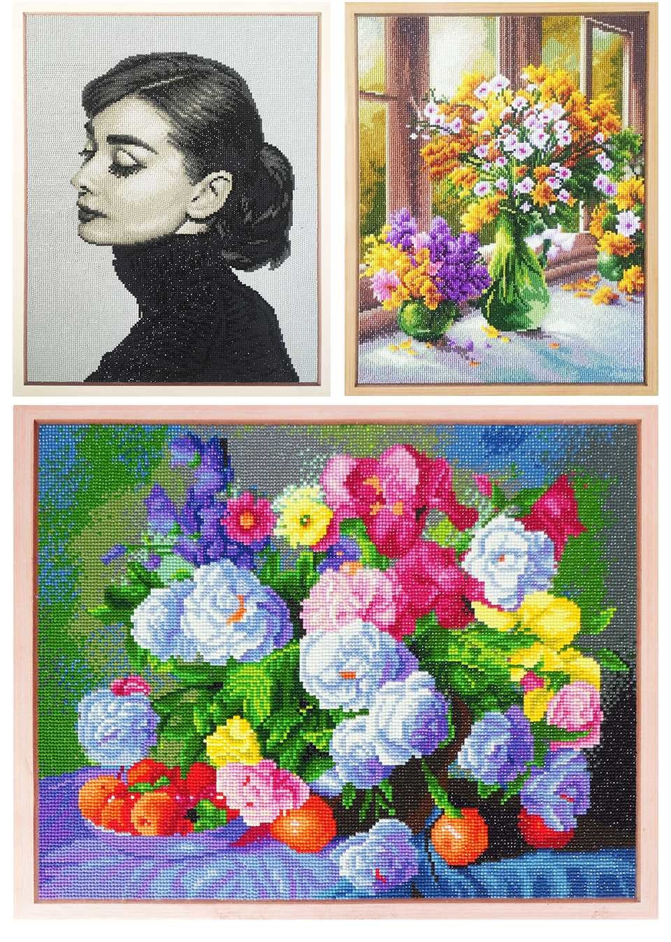 Quadro Diamantato Rose