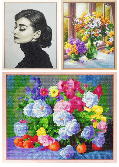 Quadro Diamantato Rose