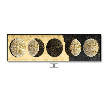Quadro luna oro