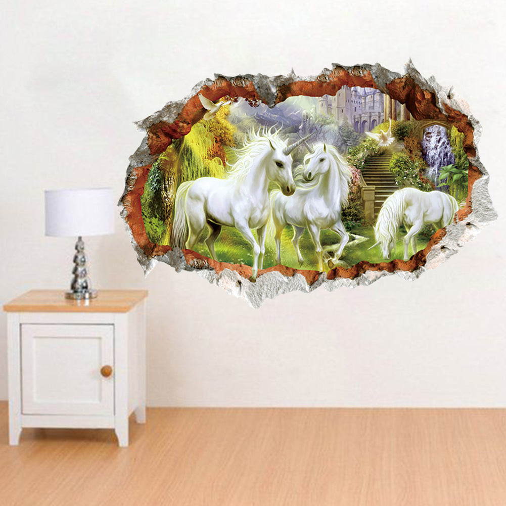 Adesivo paesaggio 3D