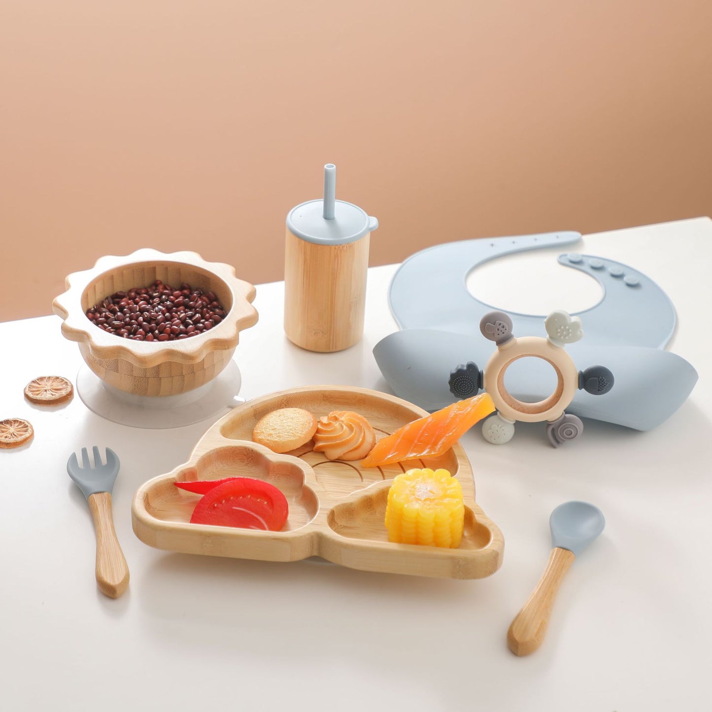 Set stoviglie bambù