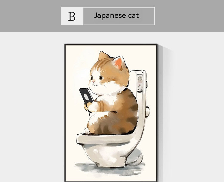 Quadro gatto giapponese