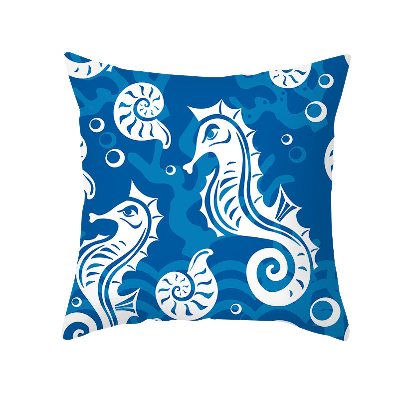 Federa cuscino creature marine