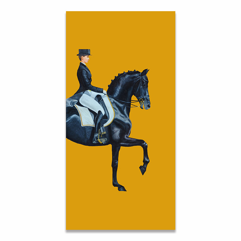Quadro Cavallo Arancione