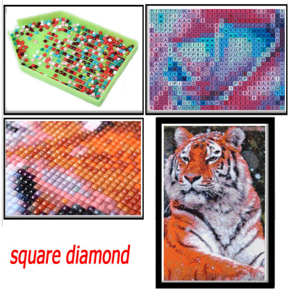 Kit broderie diamanti gatto