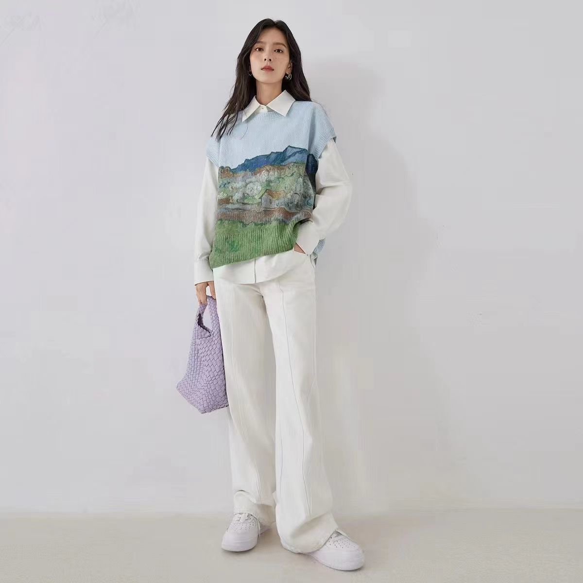Maglione dipinto