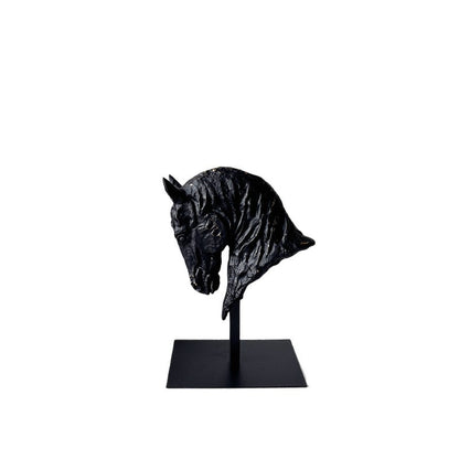 Decorazione cavallo nero