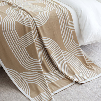Coperta nordica a maglia