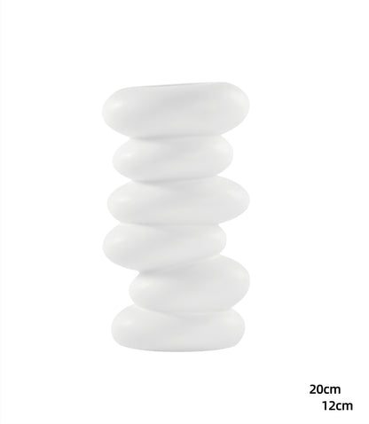 Vaso geometrico fiori