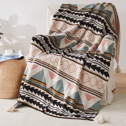 Coperta maglia bohémien
