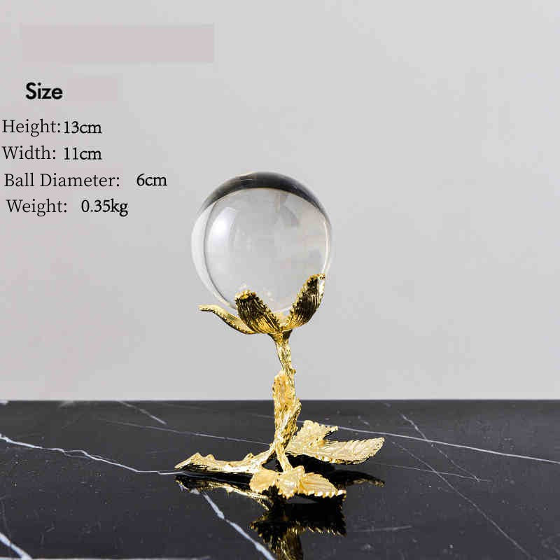 Sfera decorativa cristallo