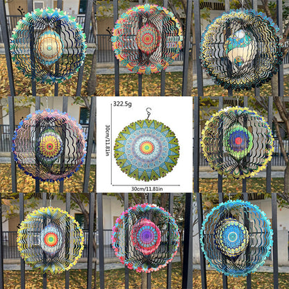 Carillon mandala rotante