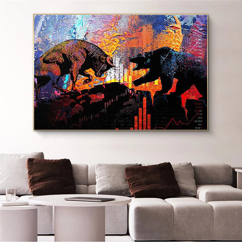 Quadro Tori e Orsi