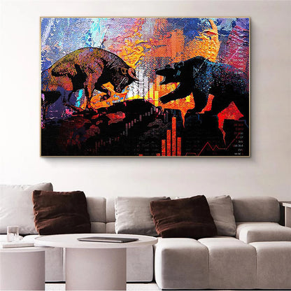 Quadro Tori e Orsi