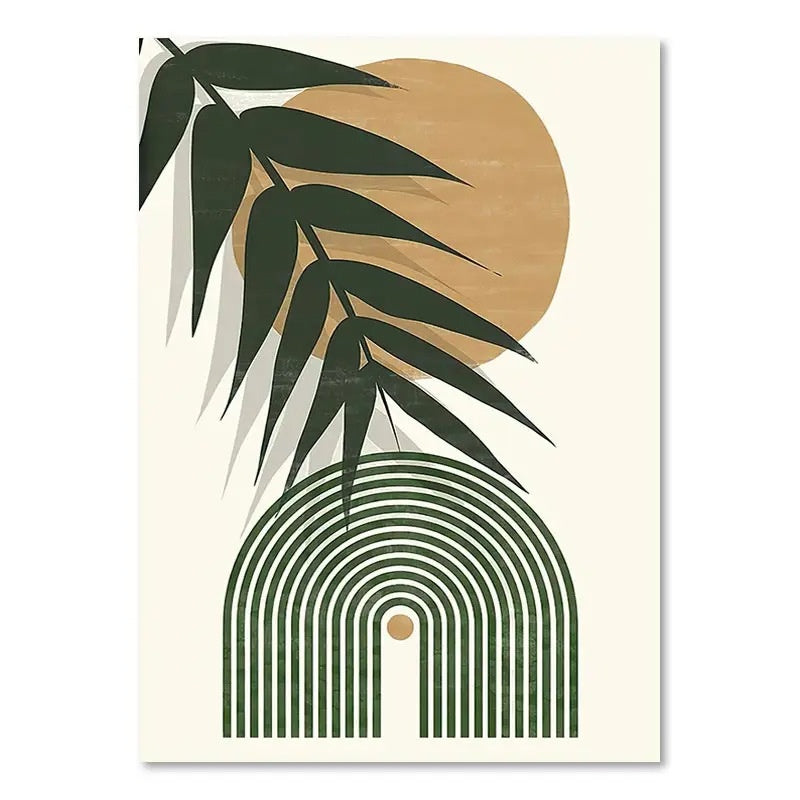 Quadro piante verdi