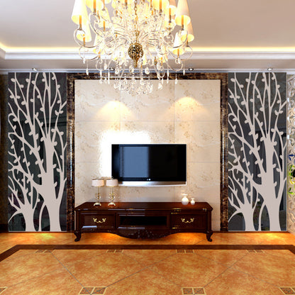 Sticker specchio albero