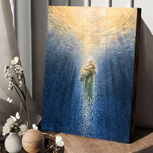 Poster Gesù salva donna