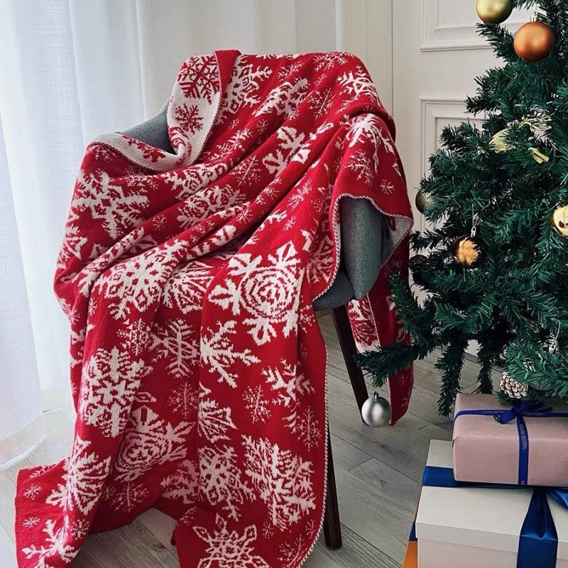 Coperta fiocchi neve
