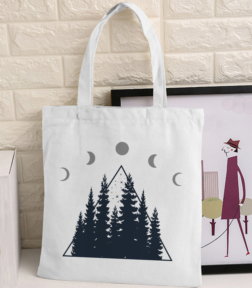 Borsa tela multicolore stampe varie