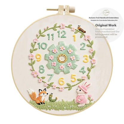 Kit ricamo orologio