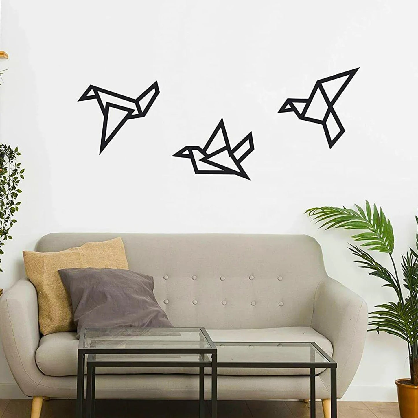 Decorazione Uccelli Ferro