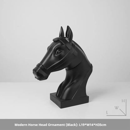 Ornamento testa di cavallo