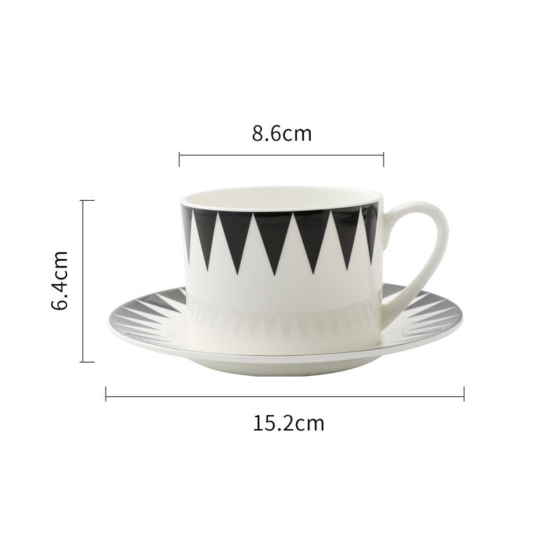 Tazza caffè geometrica