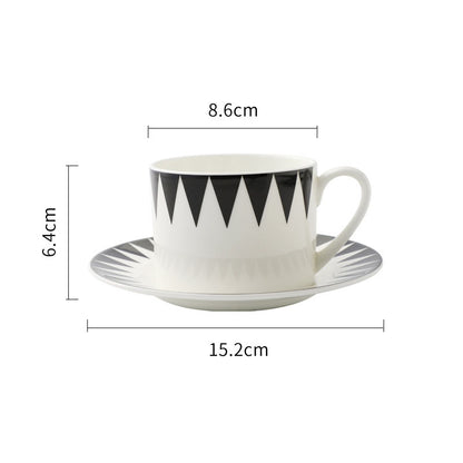 Tazza caffè geometrica