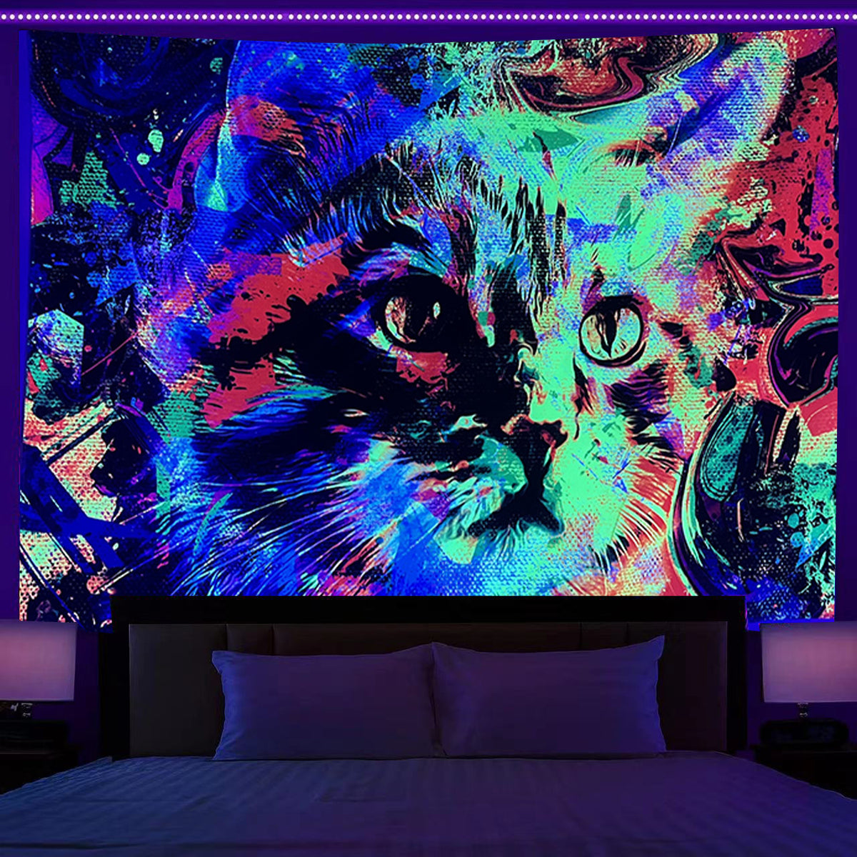 Arazzo Tigre cosmica