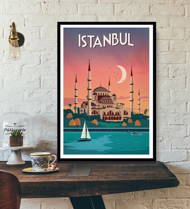 Poster canvas viaggio nel mondo