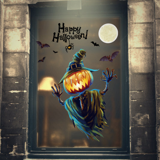 Adesivo murale Zucca di Halloween