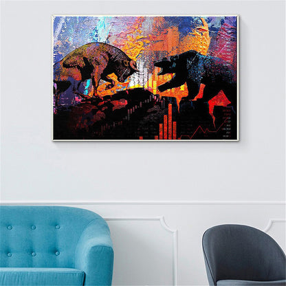 Quadro Tori e Orsi